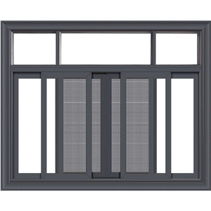 China Factory <strong>Customized</strong> Aluminum Profile <strong>Frame</strong> Double Glazing Sliding Door and <strong>Window</strong> Anti-mosquito and Soundproof <strong>Window</strong> - Product Image 1