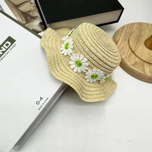 Sombrero para Mascotas, Sombrero de Paja con Encaje para Perros y Gatos Pequeños, Mini Sombrero - Product Image 6