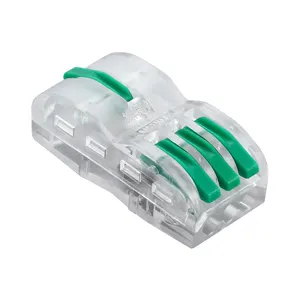 PCT-223 new type three way connector lighting led 32a quick connector 250v 1 to 3 connector