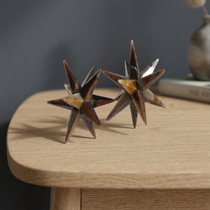 Cristal de quartz clair en forme d'étoile, géométrie Merkaba, cristal sculpté à la main, pierre précieuse de guérison, artisanat pour la décoration de la maison, Feng Shui - Product Image 3