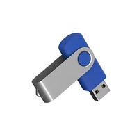 Clé USB pivotante avec logo imprimé, clé USB OTG 16 Go, clé USB 4 Go pour téléphone portable, clé USB Android