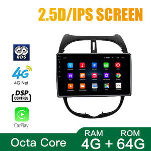 <strong>Car</strong> <strong>Radio</strong> for <strong>Peugeot</strong> <strong>206</strong> 2000-2016 2Din Android Octa Core <strong>Car</strong> Stereo DVD GPS Navigation Player Multimedia Android Auto Carplay - Product Image 4