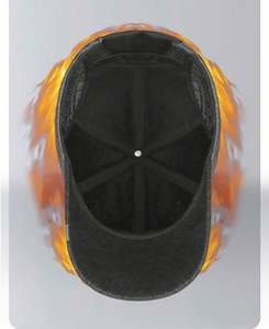 Casquette de baseball d'hiver pour hommes, chapeau chaud avec protection des oreilles, casquette de baseball d'extérieur pour personnes d'âge moyen et âgées - Product Image 2