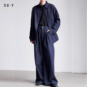<span class=keywords><strong>Camicia</strong></span> Vintage in Denim Silhouette ampia <span class=keywords><strong>camicia</strong></span> stile <span class=keywords><strong>camicia</strong></span> a maniche lunghe <span class=keywords><strong>camicia</strong></span> da <span class=keywords><strong>uomo</strong></span> <span class=keywords><strong>oversize</strong></span> - Product Image 2