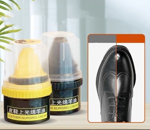 Huile d'Entretien pour Cuir Noir en Bouteille, Cire Incolore Universelle pour <span class=keywords><strong>Chaussures</strong></span>, Agent de Soin Avancé <span class=keywords><strong>à</strong></span> la Lanoline, Cirage pour Machines <span class=keywords><strong>à</strong></span> Cirer les <span class=keywords><strong>Chaussures</strong></span> - Product Image 4