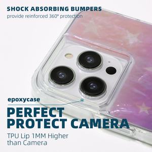 Coque de téléphone portable en TPU avec dégradé de couleurs, pare-chocs, protection contre les chocs, étui pour iPhone 15 14 13 12 Pro Max - Product Image 4