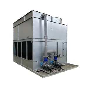 Fournisseur de tour de refroidissement à débit combiné fermé de persiennes d'entrée d'air de remplissage en PVC