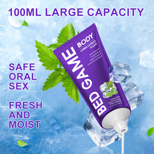 Lubricante íntimo a base de agua (menta fresca) <span class=keywords><strong>Gel</strong></span> no pegajoso de larga duración para masajes y juegos previos-Sin parabenos, parejas y sensualidad - Product Image 4