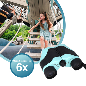 Jumelles compactes HL 6X18 pour adultes et enfants, jumelles pour l'observation des oiseaux, jumelles pour la chasse en plein air et les voyages - Product Image 3