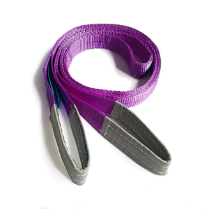 1Ton <span class=keywords><strong>Polyester</strong></span> Nâng <span class=keywords><strong>Webbing</strong></span> Mềm <span class=keywords><strong>Sling</strong></span> Belt Cho Crane Nâng - Product Image 1