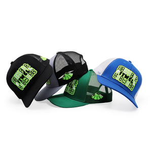 Casquette de baseball trucker classique de qualité supérieure personnalisée à 6 panneaux, 112 pré-courbés, bicolore - Product Image 2