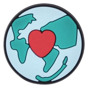 XX personnalisé en gros PVC ballons à air sabot <span class=keywords><strong>sandale</strong></span> accessoires mignon dessin animé Camping vélo chaussures décorations voyage carte chaussure - Product Image 4