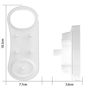 Base de charge et support de rangement pour brosse à dents électrique HyC-J, en PP blanc, avec port sans fil et puissance de sortie de 10W - Product Image 4