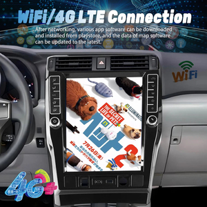 วิทยุติดรถยนต์หน้าจอสัมผัส Android ขนาด 16.2 นิ้ว สำหรับ Toyota 4Runner ปี 2009-2023 รองรับ Carplay เครื่องเล่นมัลติมีเดีย วิดีโอ ระบบนำทาง GPS เครื่องเสียงติดรถยนต์ 4G - Product Image 6