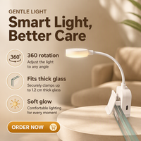 Lampe LED pour aquarium, spectre complet, à clipser, pour aquarium planté, plantes aquatiques, observation des tortues, vente en gros