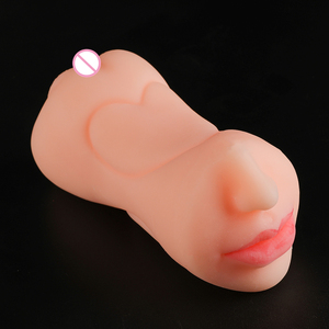 Erkek masturbator gerçekçi 3 in 1 oyuncaklar yetişkin ağız vajina ve anüs ile, cep kedi Anal oyuncaklar erkekler için mastürbasyon - Product Image 2