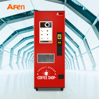 Distributeur automatique de café AFEN avec écran tactile de 22 pouces, vente de machines distributrices de café