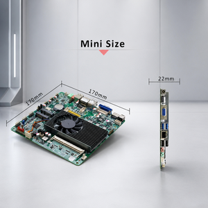 DDR3 <strong>SODIMM</strong> 17 17cm I5-3210M DC 12V Embedded Thin Mini ITX Industrial Motherboard Mini ITX 3 Gen Embedded Industrial Control - Product Image 5