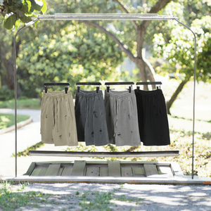 Pantalones Cortos Casuales de Lona Estampados Personalizados para Hombre, con Cierre de Cordón, Resistentes al Viento y de Secado Rápido - Product Image 3
