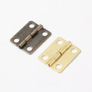 Furniture Hinge Iron Small Hinges Surface Mount Durable For Wooden Box Jewelry Box Door Window Hardware Accessories - Product Image 3