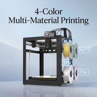 Printer 3D ZR Ultra Core XY Kecepatan Tinggi untuk Penggunaan Industri, Konektivitas USB Otomatis, Garansi 1 Tahun, Filamen Aluminium PLA, 600mm/s