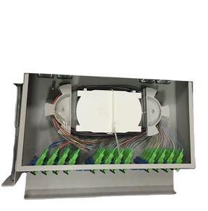 19 pollici 1u 2u 1 ru 2ru rack fibra ottica patch panel terminal box sc apc connettore e pigtail odf - Product Image 3