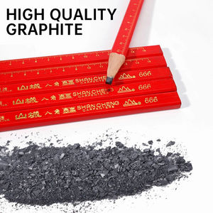 Dikke Kern Potloden Professionele Timmerlieden Kunst Levert Terug Naar School Briefpapier Items Voor Diy Schilderij Tekening - Product Image 5