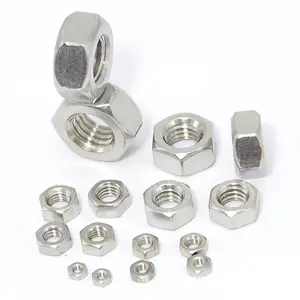 Fasteners Stainless steel M 4 M 5 M 6 M 8 hexagon nuts fasteners