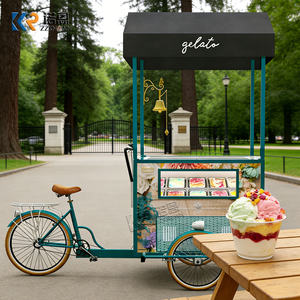 Tricycle à glaces personnalisé avec congélateur intégré pour la <span class=keywords><strong>location</strong></span> touristique - Product Image 2