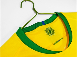 Maglia da Calcio <span class=keywords><strong>Vintage</strong></span> Stile Casa del Brasile Stagione 2018 - Product Image 4