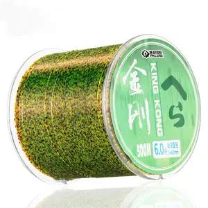 Uniker 500m Japan Fish Line With Flakes, Cheap Allochroic Nylon Fishing Lines And Camouflage Fishing Line