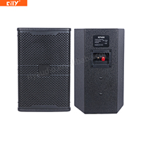 Haut-parleur de conférence passif professionnel KP406/ KP408 6/8 pouces 80W/120W, une paire disponible en noir ou blanc pour mariage, discothèque, spectacle
