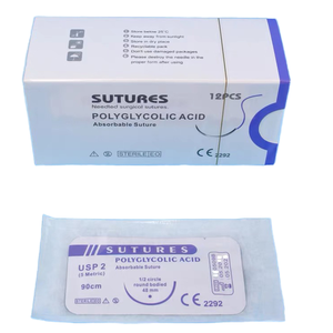 Nhà Máy Trực Tiếp Pdo Mono Phẫu Thuật <span class=keywords><strong>Polydioxanone</strong></span> <span class=keywords><strong>Pds</strong></span> Chủ Đề Polymer Nhà Sản Xuất Khâu 6 Chủ Đề Với Kim - Product Image 3