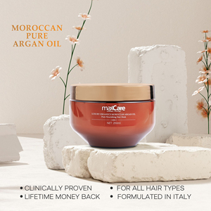 <span class=keywords><strong>Masque</strong></span> capillaire professionnel bio anti-casse à l'acide hyaluronique et à l'huile d'argan, crème nourrissante pour <span class=keywords><strong>cheveux</strong></span> secs - 250 ml - Product Image 1