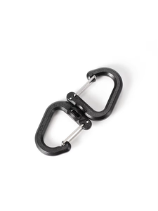 <span class=keywords><strong>Mousqueton</strong></span> double rotatif à 360° en plastique, clip pivotant d'extérieur, crochet en <span class=keywords><strong>S</strong></span> portable, double crochet pour sacs à dos, porte-clé<span class=keywords><strong>s</strong></span>, <span class=keywords><strong>mousqueton</strong></span> - Product Image 5