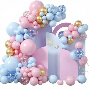 Kit de Guirnalda de Globos de Mariposa de 142 Piezas, Set de Decoración para Fiestas con Puntos de Pegamento para Cumpleaños, Bodas, Baby Shower, OEM - Product Image 1