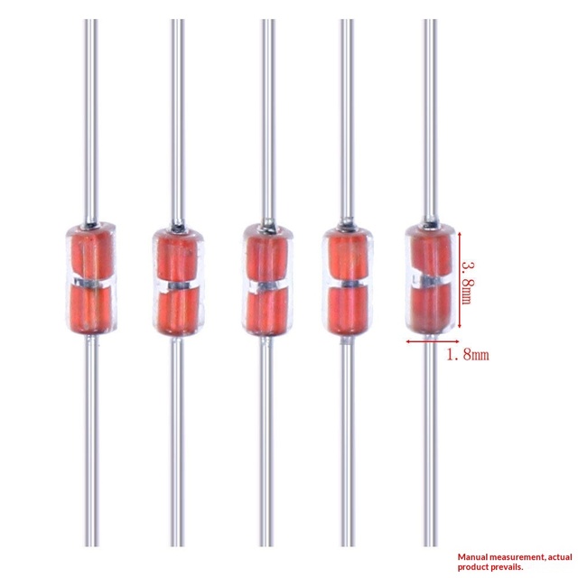 Original 100 Pieces MF58 Series Wave Seal Type NTC Thermistor 2K-1M Resistance Induction Cooker Temperature Sensor
