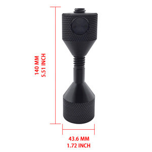 Push Button Carbon Steel Flange Alignment Pins 5/8" to 1-7/8" Double Hole Quick Release Pins for Industrial & Automotive Use - Product Image 2