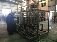 Pasteurisateur Homogénéisateur Ligne de production de lait UHT 5000L Usine de transformation du lait