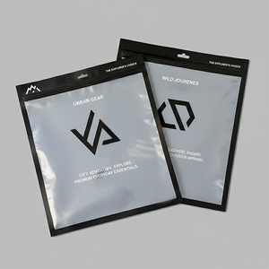 Bolsas <span class=keywords><strong>de</strong></span> Plástico Personalizadas con Cierre Plano, Bolsas <span class=keywords><strong>de</strong></span> Plástico Transparentes <span class=keywords><strong>para</strong></span> Ropa Interior, con Cierre Hermético <span class=keywords><strong>de</strong></span> Tres Lados - Product Image 5