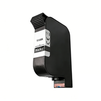 Cartouche d'encre noire à séchage rapide STI101K STI141K UV Factory 25,4 mm G1309S + pour imprimante portable 101W 101R et machine de codage