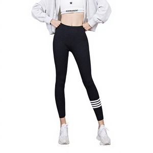 Leggings Estampados Vintage para <span class=keywords><strong>Mujer</strong></span>, Pantalones <span class=keywords><strong>de</strong></span> Yoga Elásticos <span class=keywords><strong>de</strong></span> Cintura Alta, Finos para Otoño, Efecto Piel Desnuda - Product Image 4