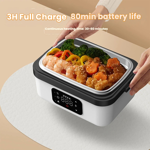 Scaldavivande Senza Fili 8000mAh 60W Senza BPA in Acciaio Inox 304, Contenitore Termico Anti-perdita con Spegnimento Automatico, Certificato FCC CE - Product Image 2