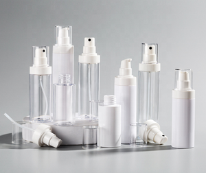 Eco-friendly Cosmetic Packaging 80ml 100ml 120ml 150ml Essence Airless Lotion <b>Bottles</b> Custom PET <b>Bottle</b> - Product Image 3