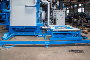 DongShan automatico verticale regolabile EPS blocco macchina di stampaggio CE certificata ad alta precisione PLC controllo funzione di schiumatura - Product Image 2