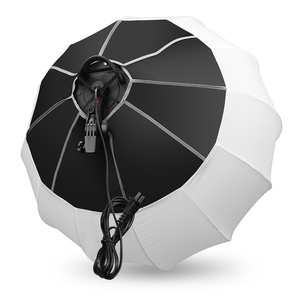 Caja de Luz para Fotografía de Estudio, Lámpara de Bombilla Softbox, Caja de Luz Triopo con Soporte y Asa - Product Image 2