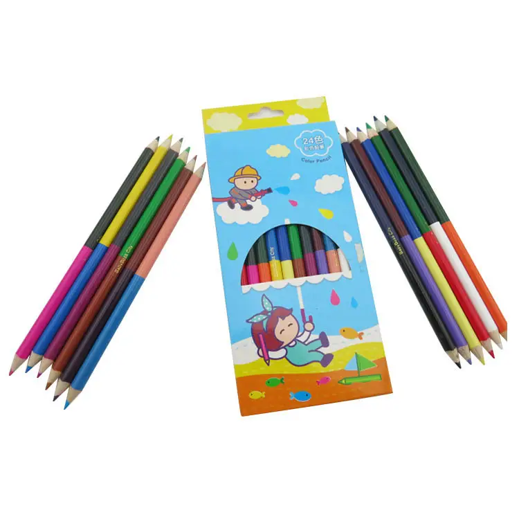 Kit di matite colorate per bambini in cina con Logo personalizzato