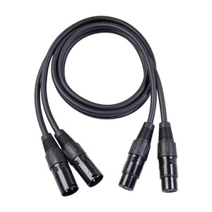 Câble plaqué argent monocristallin <span class=keywords><strong>5N</strong></span> OCC haut de gamme avec prise XLR plaquée rhodium, câble audio Hifi 2XLR à 2XLR pour audiophiles - Product Image 1