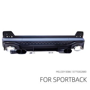 Pare-chocs arrière <span class=keywords><strong>RSQ3</strong></span> avec diffuseur pour <span class=keywords><strong>Audi</strong></span> Q3 2019-2024 modèle <span class=keywords><strong>sportback</strong></span> - Product Image 2