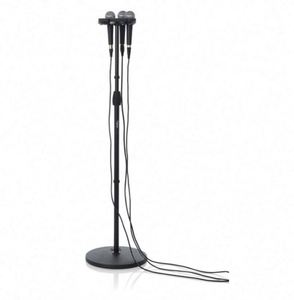 ไมโครโฟนแบบมีสาย OEM Pro Cardioid พร้อมขาตั้งแบบมือถือ ที่วางไมค์ 6 ช่อง ที่วางโทรศัพท์โลหะ แผ่นกันลมแบบโฟม ที่ยึดแบบปรับได้ - Product Image 4
